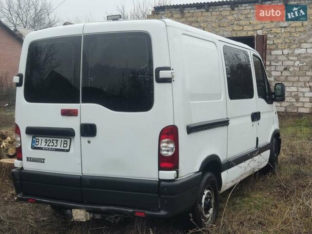 Білий Рено Мастєр, об'ємом двигуна 2.5 л та пробігом 450 тис. км за 4300 $, фото 3 на Automoto.ua