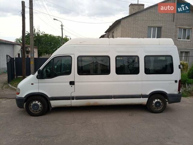 Белый Рено Мастер, объемом двигателя 2.8 л и пробегом 829 тыс. км за 4400 $, фото 1 на Automoto.ua