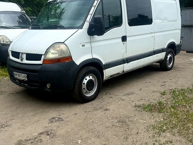 Белый Рено Мастер, объемом двигателя 2.5 л и пробегом 0 тыс. км за 4300 $, фото 1 на Automoto.ua