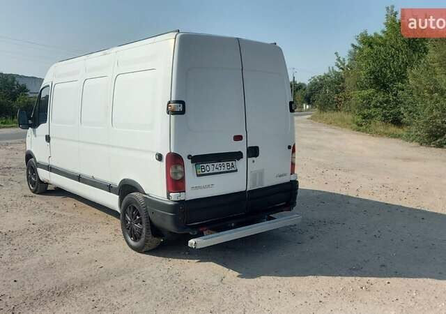 Белый Рено Мастер, объемом двигателя 2.5 л и пробегом 489 тыс. км за 6700 $, фото 3 на Automoto.ua
