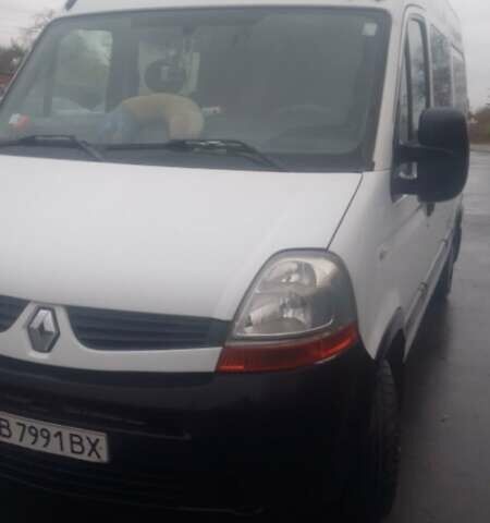 Білий Рено Мастєр, об'ємом двигуна 2.46 л та пробігом 330 тис. км за 8500 $, фото 1 на Automoto.ua