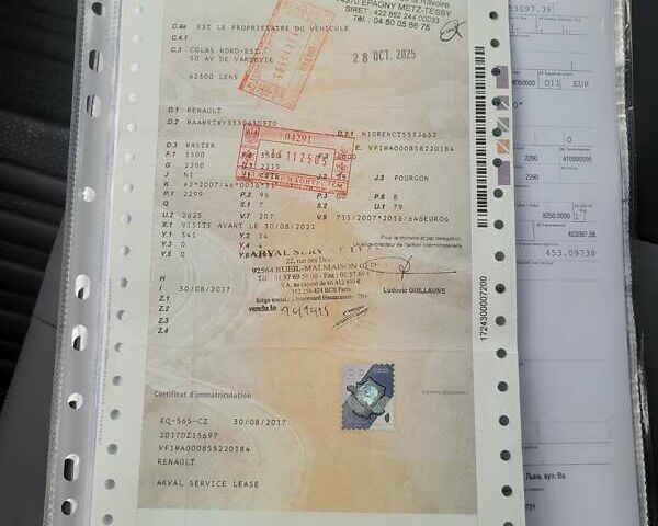 Белый Рено Мастер, объемом двигателя 2.3 л и пробегом 185 тыс. км за 18800 $, фото 66 на Automoto.ua