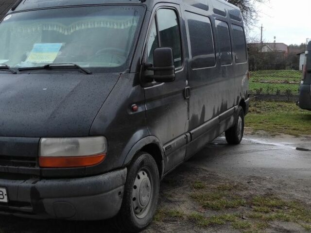 Чорний Рено Мастєр, об'ємом двигуна 2.5 л та пробігом 450 тис. км за 4500 $, фото 4 на Automoto.ua