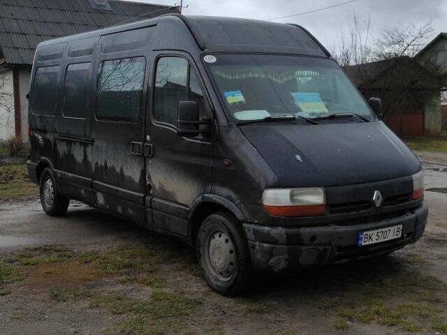 Чорний Рено Мастєр, об'ємом двигуна 2.5 л та пробігом 450 тис. км за 4500 $, фото 5 на Automoto.ua