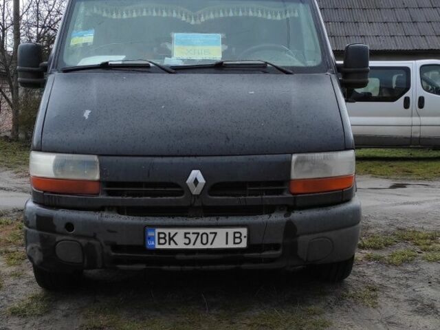 Чорний Рено Мастєр, об'ємом двигуна 2.5 л та пробігом 450 тис. км за 4500 $, фото 7 на Automoto.ua