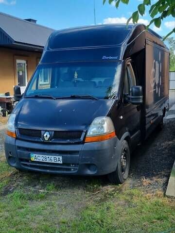 Черный Рено Мастер, объемом двигателя 3 л и пробегом 435 тыс. км за 10000 $, фото 2 на Automoto.ua