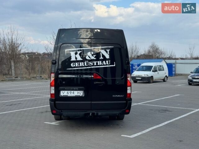 Черный Рено Мастер, объемом двигателя 2.3 л и пробегом 230 тыс. км за 21500 $, фото 86 на Automoto.ua