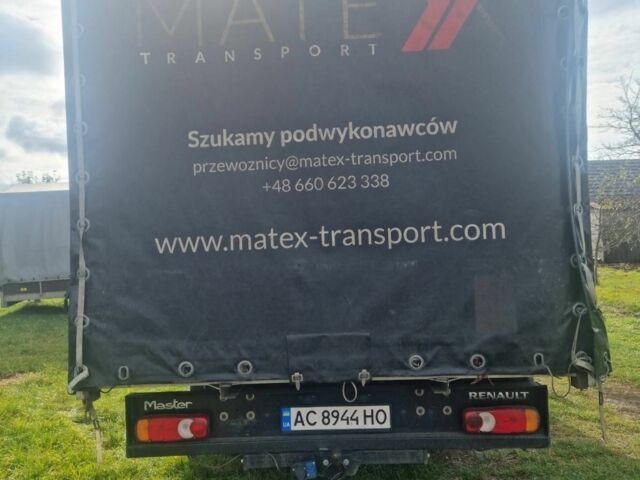 Рено Мастер 2019 в Ратно на Automoto.ua Черный Рено Мастер, объемом двигателя 2.3 л и пробегом 680 тыс. км за 15700 $, фото 2 на Automoto.ua