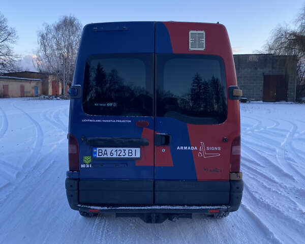 Червоний Рено Мастєр, об'ємом двигуна 2.5 л та пробігом 350 тис. км за 3700 $, фото 4 на Automoto.ua