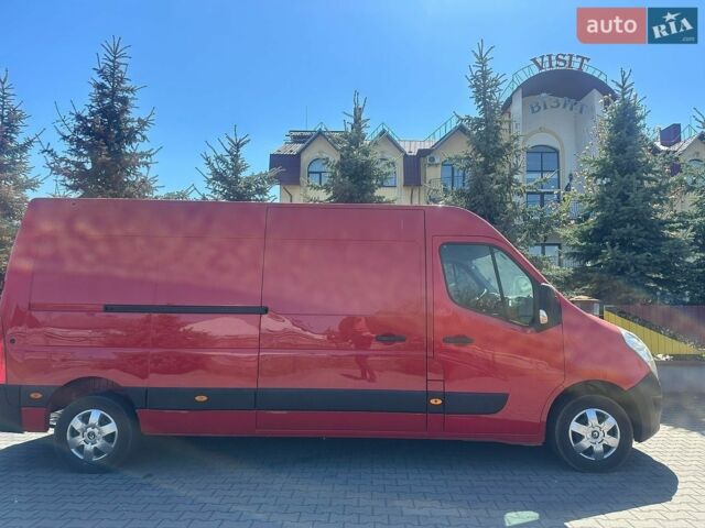 Красный Рено Мастер, объемом двигателя 2.3 л и пробегом 293 тыс. км за 16500 $, фото 1 на Automoto.ua