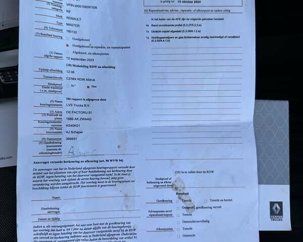 Червоний Рено Мастєр, об'ємом двигуна 0 л та пробігом 184 тис. км за 21700 $, фото 64 на Automoto.ua