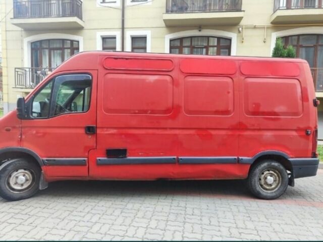 Красный Рено Мастер, объемом двигателя 2.5 л и пробегом 300 тыс. км за 4751 $, фото 1 на Automoto.ua