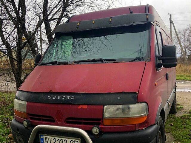 Красный Рено Мастер, объемом двигателя 2.8 л и пробегом 300 тыс. км за 3200 $, фото 1 на Automoto.ua