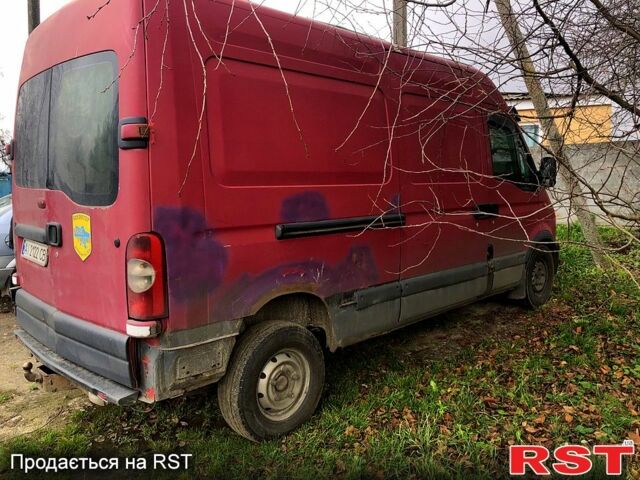 Красный Рено Мастер, объемом двигателя 2.8 л и пробегом 300 тыс. км за 3200 $, фото 4 на Automoto.ua