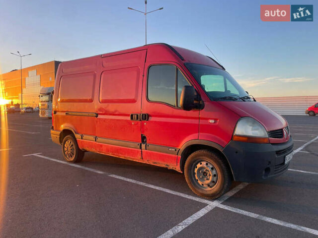Красный Рено Мастер, объемом двигателя 2.46 л и пробегом 480 тыс. км за 5400 $, фото 2 на Automoto.ua