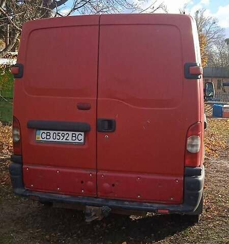 Красный Рено Мастер, объемом двигателя 2.5 л и пробегом 560 тыс. км за 5500 $, фото 1 на Automoto.ua