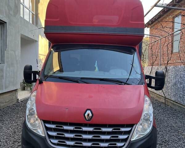 Рено Мастер 2015 в Иршава на Automoto.ua Красный Рено Мастер, объемом двигателя 2.3 л и пробегом 560 тыс. км за 12000 $, фото 2 на Automoto.ua