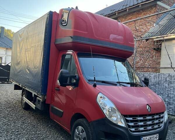 Рено Мастер 2015 в Иршава на Automoto.ua Красный Рено Мастер, объемом двигателя 2.3 л и пробегом 560 тыс. км за 12000 $, фото 5 на Automoto.ua