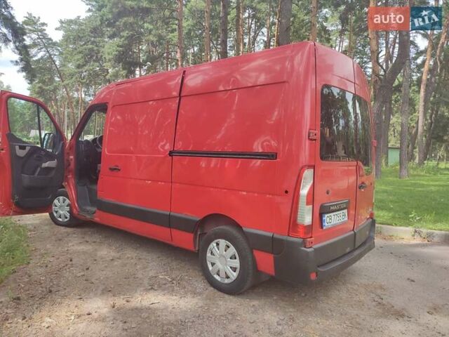 Красный Рено Мастер, объемом двигателя 2.3 л и пробегом 481 тыс. км за 11400 $, фото 1 на Automoto.ua