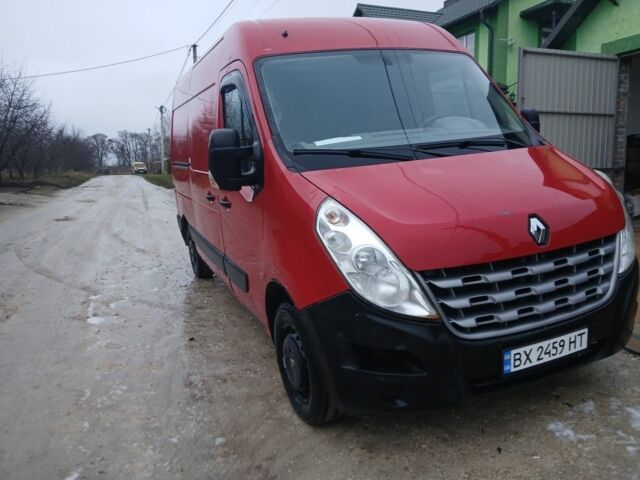 Красный Рено Мастер, объемом двигателя 2.3 л и пробегом 480 тыс. км за 10000 $, фото 1 на Automoto.ua