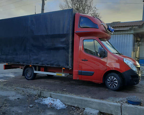 Красный Рено Мастер, объемом двигателя 2.3 л и пробегом 284 тыс. км за 14900 $, фото 3 на Automoto.ua