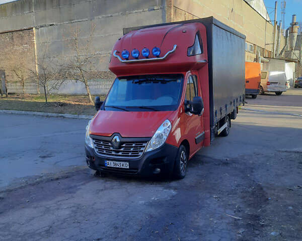 Красный Рено Мастер, объемом двигателя 2.3 л и пробегом 284 тыс. км за 14900 $, фото 1 на Automoto.ua