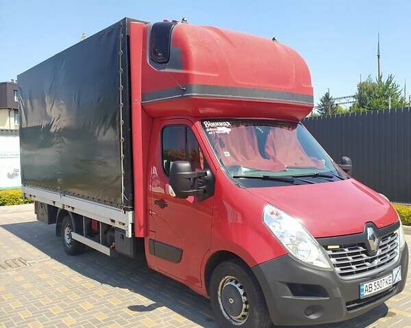 Красный Рено Мастер, объемом двигателя 2.3 л и пробегом 580 тыс. км за 14750 $, фото 1 на Automoto.ua