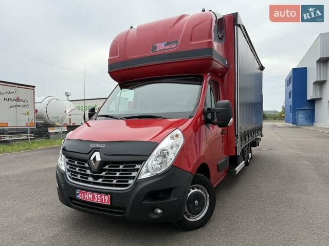 Красный Рено Мастер, объемом двигателя 2.3 л и пробегом 380 тыс. км за 17700 $, фото 1 на Automoto.ua