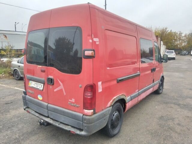 Красный Рено Мастер, объемом двигателя 2.8 л и пробегом 321 тыс. км за 2450 $, фото 6 на Automoto.ua