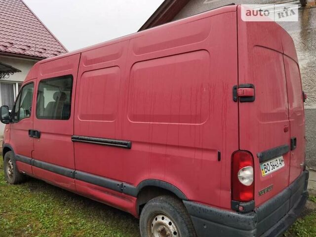 Червоний Рено Мастєр, об'ємом двигуна 3 л та пробігом 250 тис. км за 7500 $, фото 2 на Automoto.ua