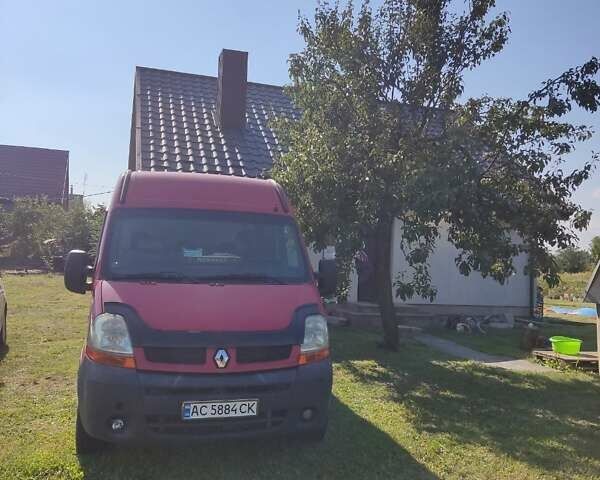Красный Рено Мастер, объемом двигателя 2.95 л и пробегом 333 тыс. км за 9500 $, фото 1 на Automoto.ua