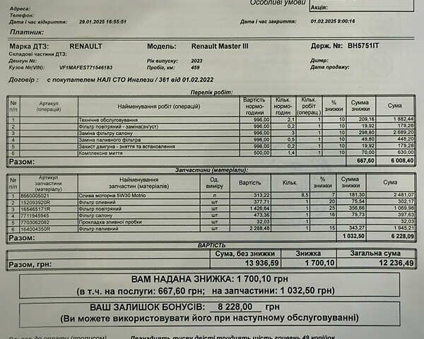 Рено Мастєр, об'ємом двигуна 2.3 л та пробігом 13 тис. км за 34000 $, фото 5 на Automoto.ua