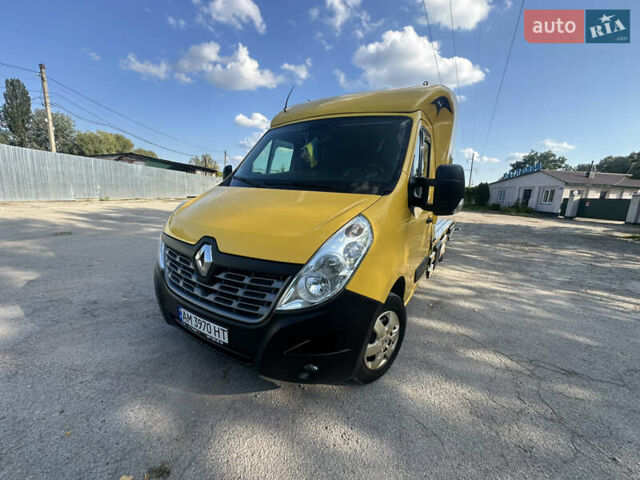 Желтый Рено Мастер, объемом двигателя 2.3 л и пробегом 536 тыс. км за 17600 $, фото 4 на Automoto.ua