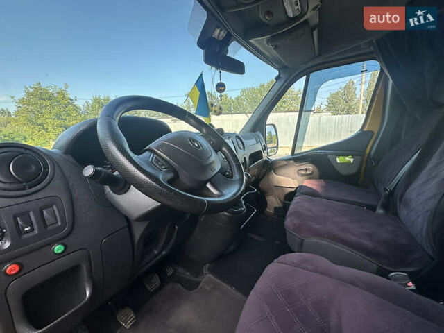 Жовтий Рено Мастєр, об'ємом двигуна 2.3 л та пробігом 536 тис. км за 16700 $, фото 34 на Automoto.ua