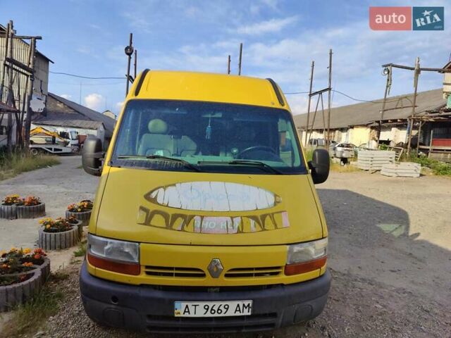Жовтий Рено Мастєр, об'ємом двигуна 2.5 л та пробігом 430 тис. км за 4800 $, фото 4 на Automoto.ua