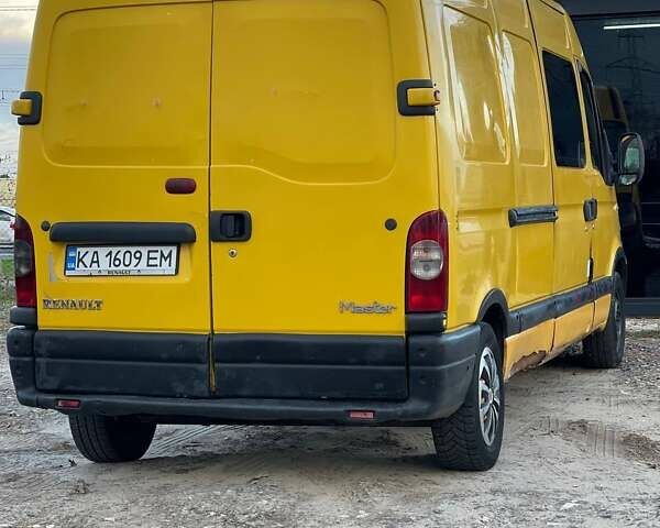 Жовтий Рено Мастєр, об'ємом двигуна 2.46 л та пробігом 526 тис. км за 5200 $, фото 5 на Automoto.ua