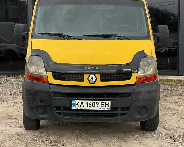 Жовтий Рено Мастєр, об'ємом двигуна 2.46 л та пробігом 526 тис. км за 5200 $, фото 1 на Automoto.ua