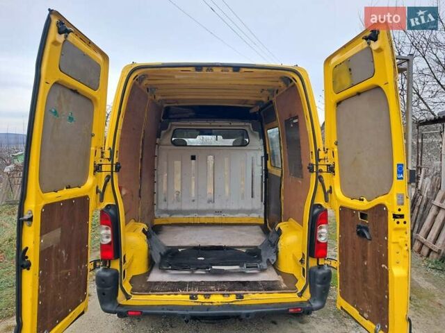 Желтый Рено Мастер, объемом двигателя 2.5 л и пробегом 465 тыс. км за 4900 $, фото 7 на Automoto.ua