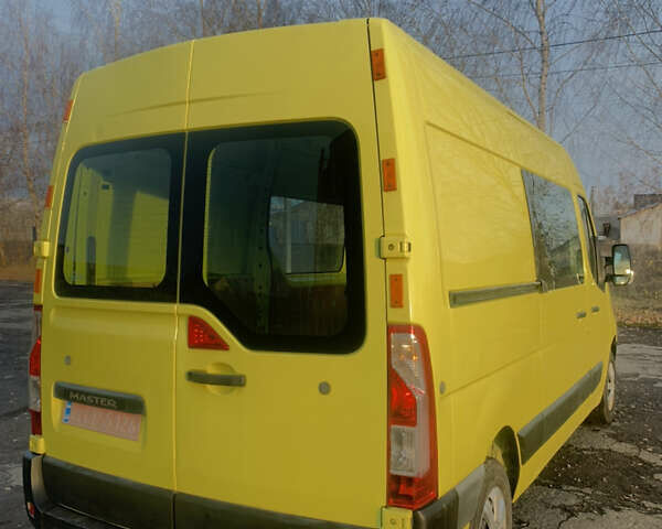 Жовтий Рено Мастєр, об'ємом двигуна 2.3 л та пробігом 256 тис. км за 14496 $, фото 11 на Automoto.ua