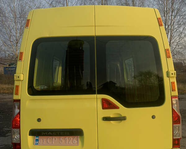 Жовтий Рено Мастєр, об'ємом двигуна 2.3 л та пробігом 256 тис. км за 14496 $, фото 10 на Automoto.ua