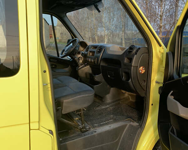 Жовтий Рено Мастєр, об'ємом двигуна 2.3 л та пробігом 256 тис. км за 14496 $, фото 42 на Automoto.ua