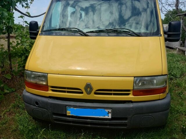 Рено Мастєр 2002 у Дніпро (Дніпропетровську) на Automoto.ua Жовтий Рено Мастєр, об'ємом двигуна 2.5 л та пробігом 340 тис. км за 3200 $, фото 3 на Automoto.ua