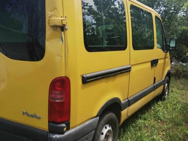 Рено Мастєр 2002 у Дніпро (Дніпропетровську) на Automoto.ua Жовтий Рено Мастєр, об'ємом двигуна 2.5 л та пробігом 340 тис. км за 3200 $, фото 5 на Automoto.ua