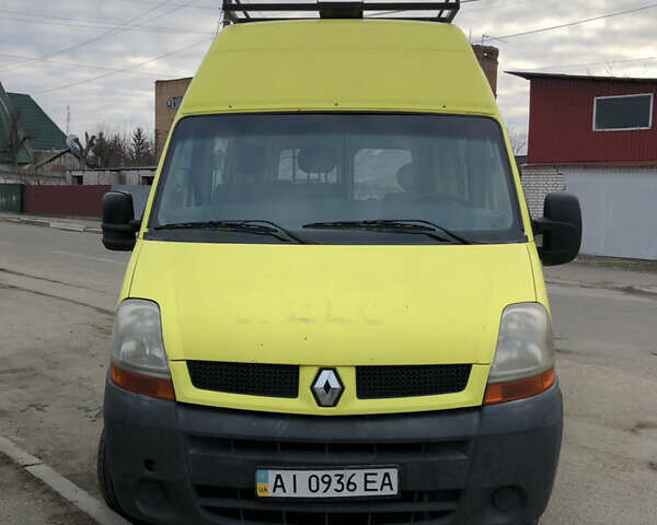Желтый Рено Мастер, объемом двигателя 2.5 л и пробегом 244 тыс. км за 7300 $, фото 1 на Automoto.ua