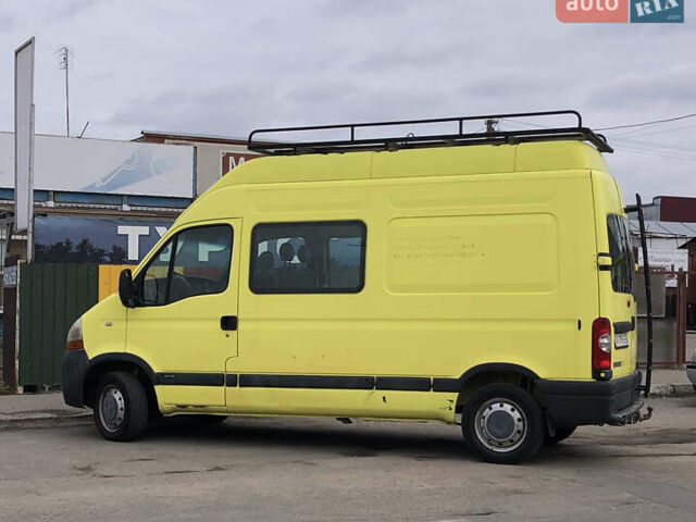 Желтый Рено Мастер, объемом двигателя 2.5 л и пробегом 244 тыс. км за 7300 $, фото 4 на Automoto.ua