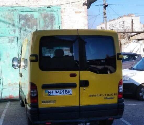 Желтый Рено Мастер, объемом двигателя 2.46 л и пробегом 297 тыс. км за 6500 $, фото 5 на Automoto.ua