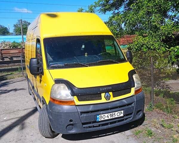 Желтый Рено Мастер, объемом двигателя 2.46 л и пробегом 437 тыс. км за 6900 $, фото 1 на Automoto.ua