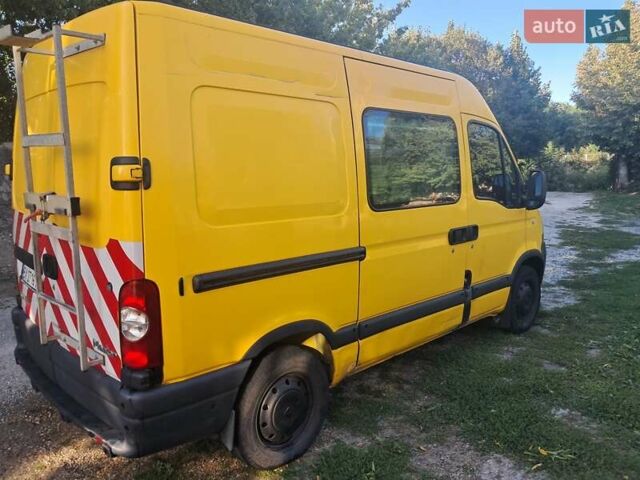 Жовтий Рено Мастєр, об'ємом двигуна 2.5 л та пробігом 465 тис. км за 5700 $, фото 4 на Automoto.ua