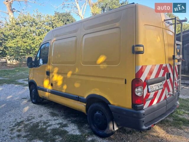 Жовтий Рено Мастєр, об'ємом двигуна 2.5 л та пробігом 465 тис. км за 5700 $, фото 5 на Automoto.ua