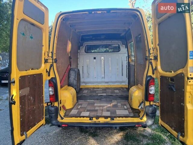 Жовтий Рено Мастєр, об'ємом двигуна 2.5 л та пробігом 465 тис. км за 5700 $, фото 3 на Automoto.ua
